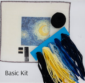 Starry Night Mini Rug Hooking Kit
