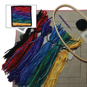 Rainbow Rug Hooking Kit