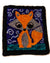Whimsical Fox Rug Hooking Pattern on Linen
