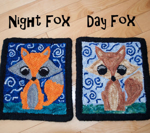 Whimsical Fox Rug Hooking Kit