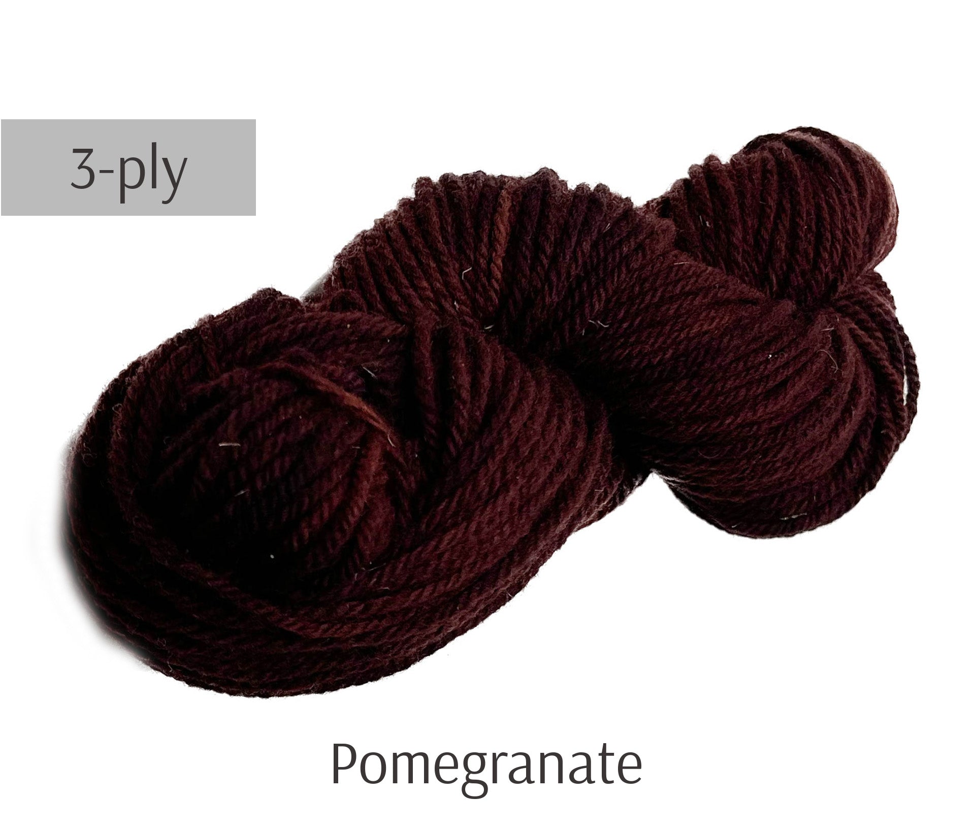 Pomegranate 100% wool yarn