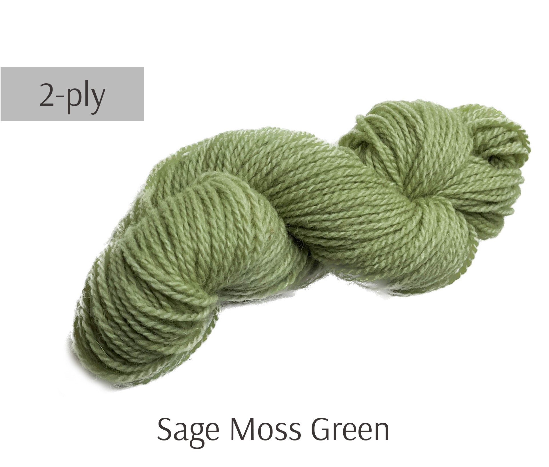 Sage Moss Green 100% wool yarn