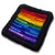 Rug Hooking Kit: Rainbow Coaster