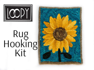 Sunflower Rug Hooking Kit