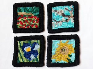 Van Gogh's Flowers Rug Hooking Pattern