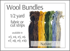 Rug Hooking Wool Bundle - Nature